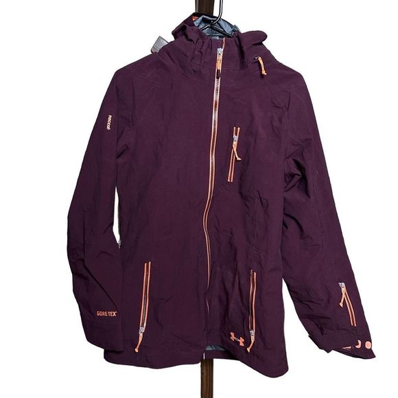 Under Armour Nimbus RECCO Goretex Snowboard Jacket Womens Medium - Picture 1 of 4
